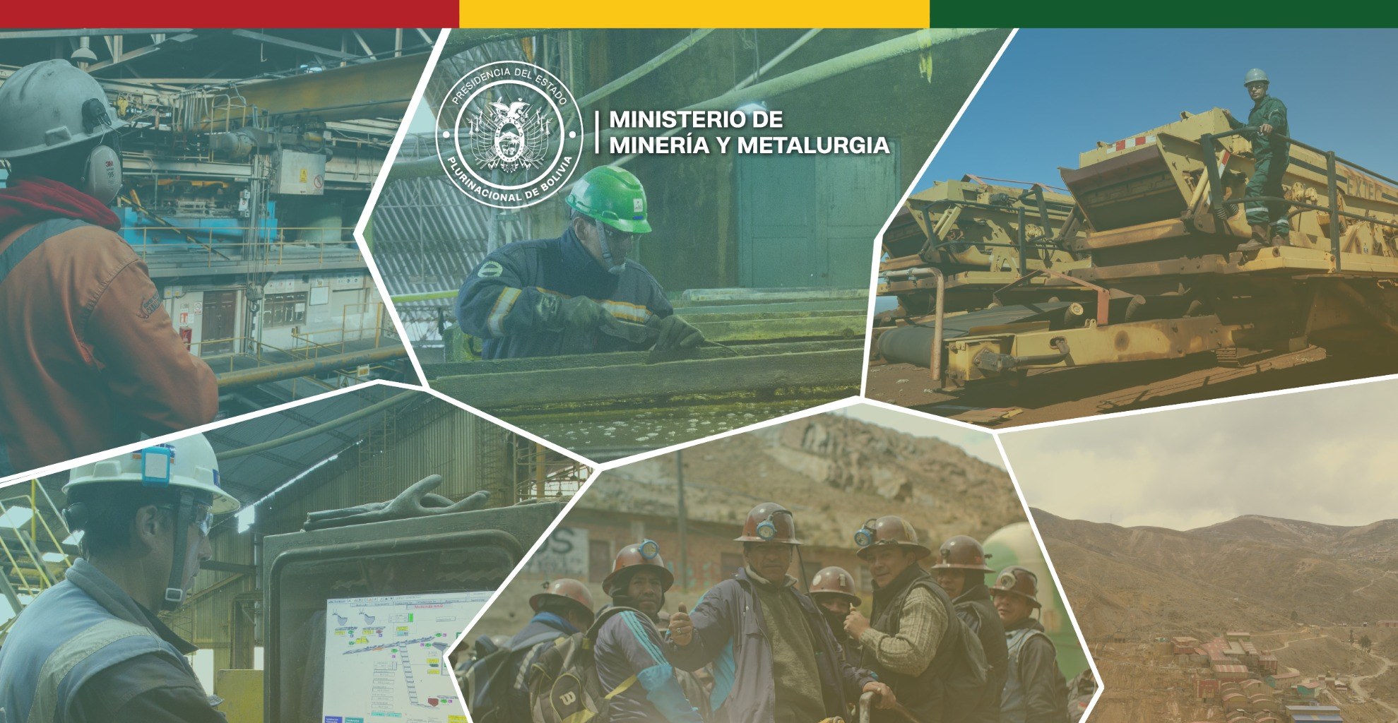Trabajadores de la minería boliviana